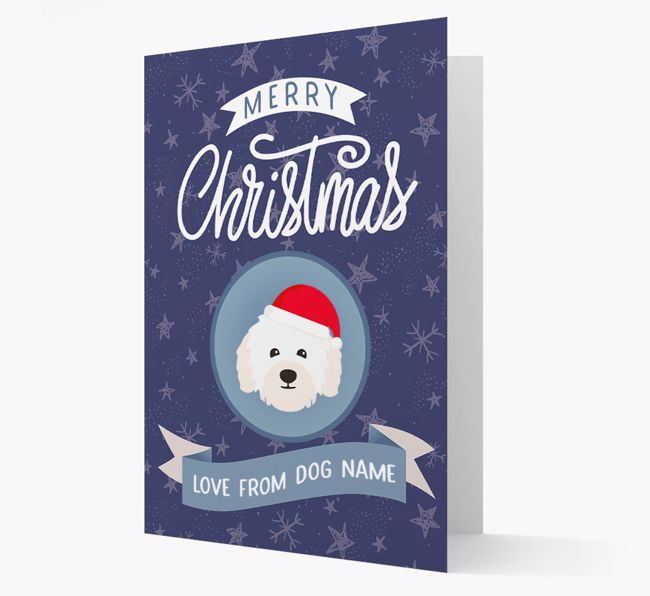 Merry Christmas: Personalised {breedFullName} Christmas Card